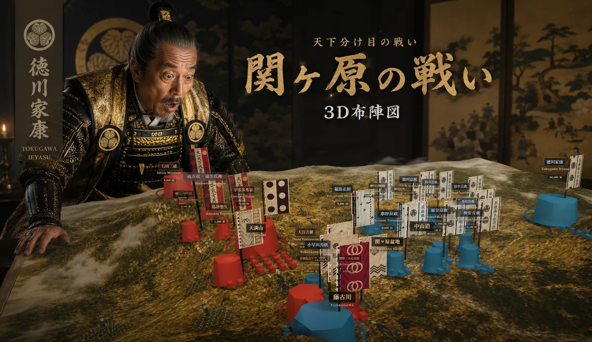 Reimagining the Battlefield: A 3D Interactive Walkthrough of the Battle of Sekigahara