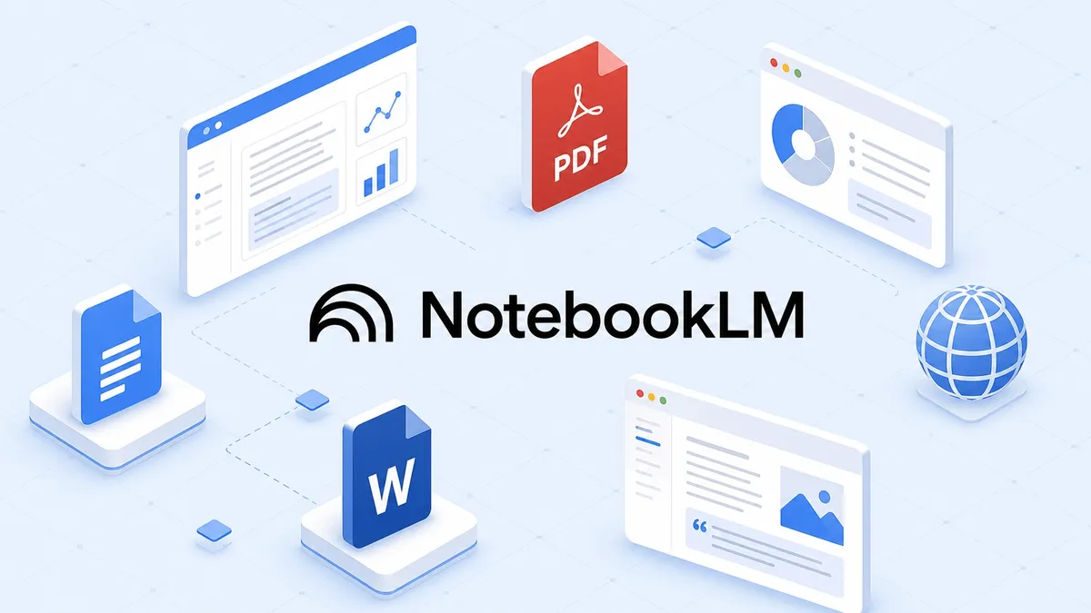 NotebookLM Quick Start: Turn Web Pages and PDFs into Structured Business Briefs in About 30 Seconds